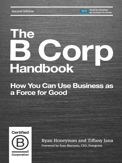 Title details for The B Corp Handbook by Ryan Honeyman - Available